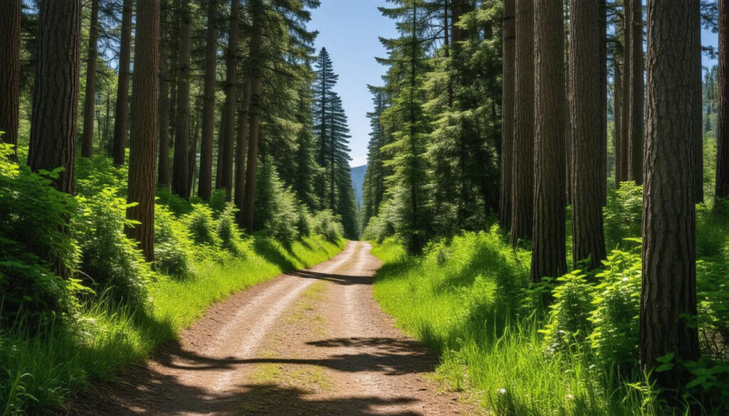 Recreational Trail in California